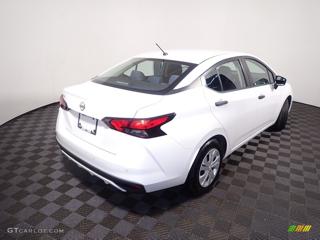 2020 Versa S - Fresh Powder White / Charcoal photo #17