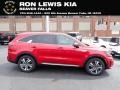 Runway Red 2023 Kia Sorento Hybrid EX AWD Hybrid