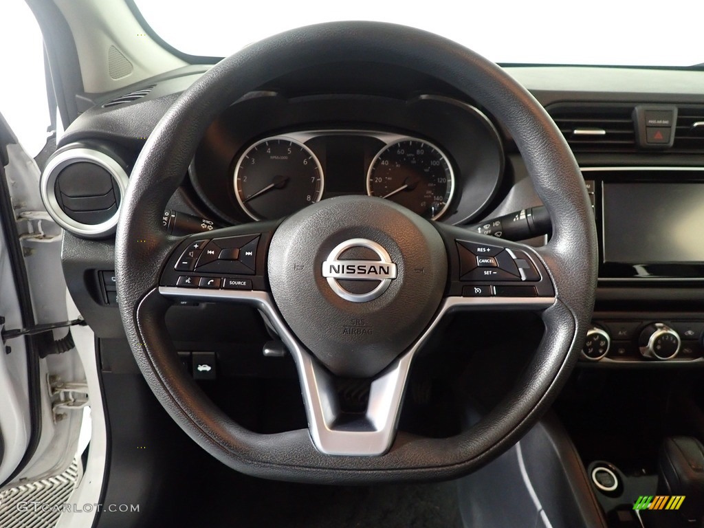 2020 Versa S - Fresh Powder White / Charcoal photo #25