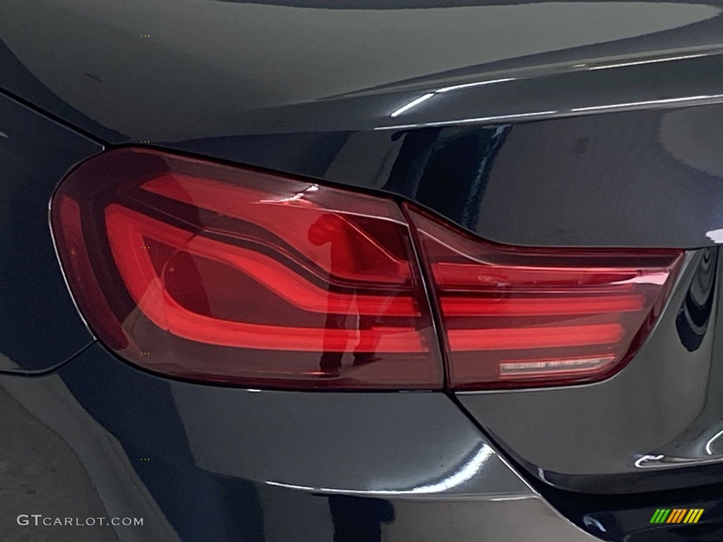 2020 4 Series 430i Convertible - Black Sapphire Metallic / Cognac photo #8