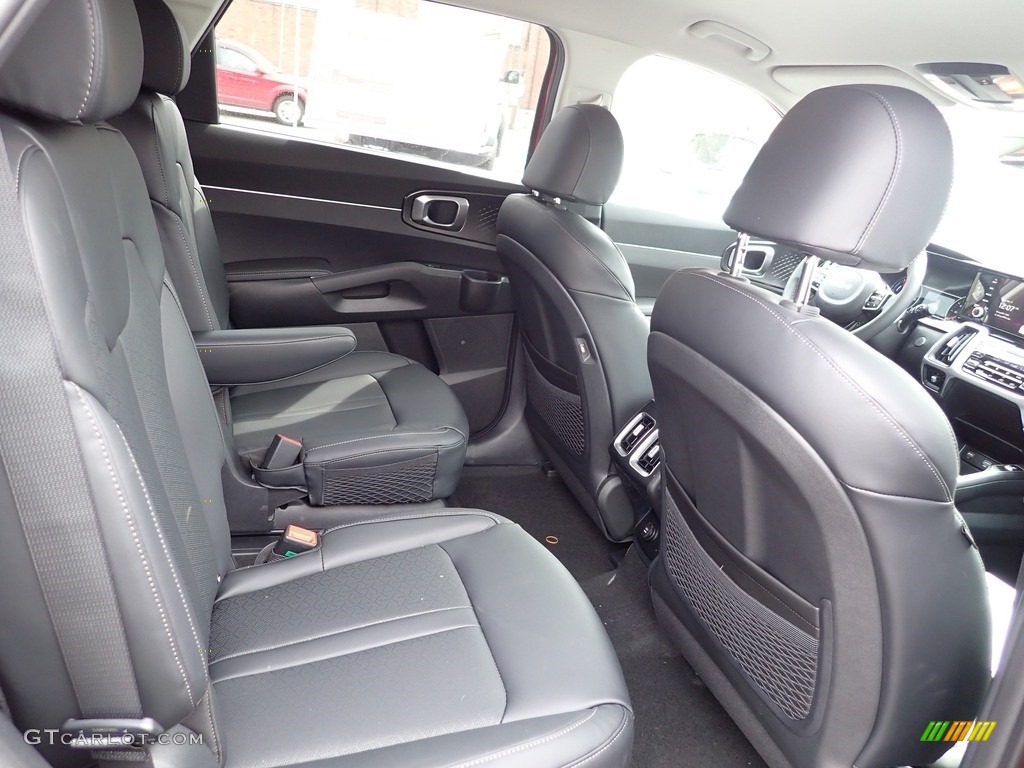 Black Interior 2023 Kia Sorento Hybrid EX AWD Hybrid Photo #145892742