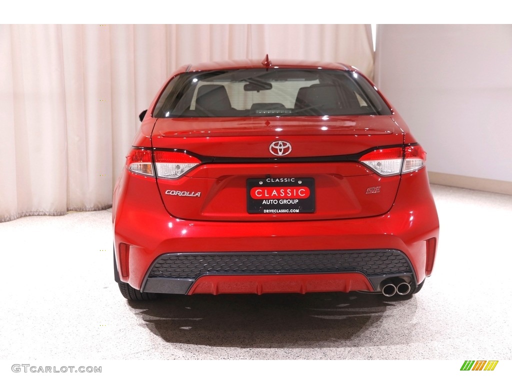 2020 Corolla SE - Barcelona Red Metallic / Light Gray photo #17