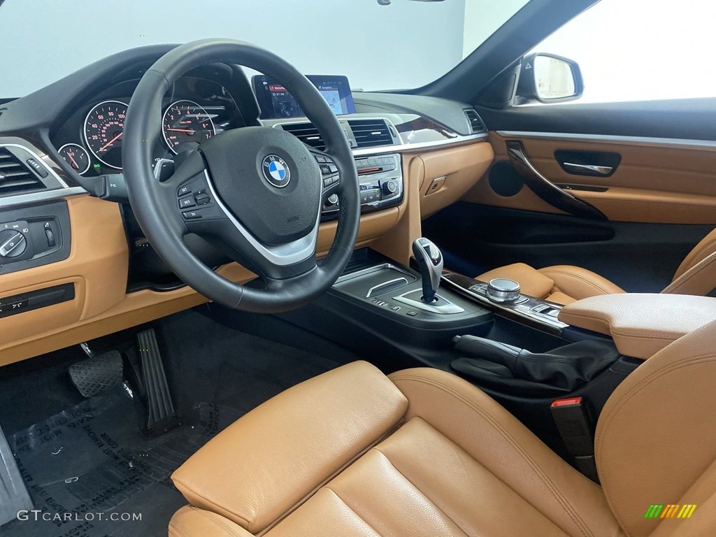 Cognac Interior 2020 BMW 4 Series 430i Convertible Photo #145892802