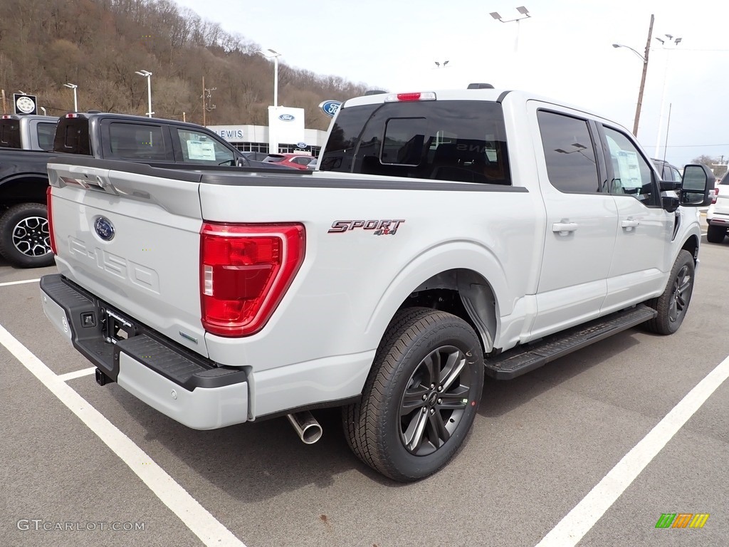 2023 F150 XLT SuperCrew 4x4 - Avalanche / Black photo #8