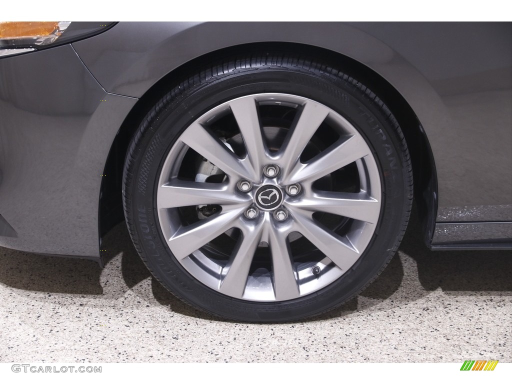 2020 MAZDA3 Preferred Sedan AWD - Machine Gray Metallic / Greige photo #20