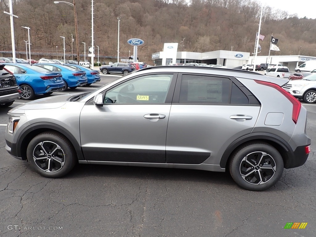 Steel Gray 2023 Kia Niro EX Hybrid Exterior Photo #145893090