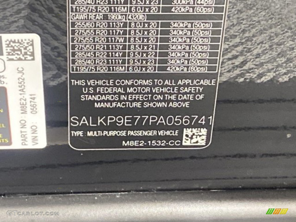2023 Range Rover P530 SE - Santorini Black Metallic / Ebony photo #25