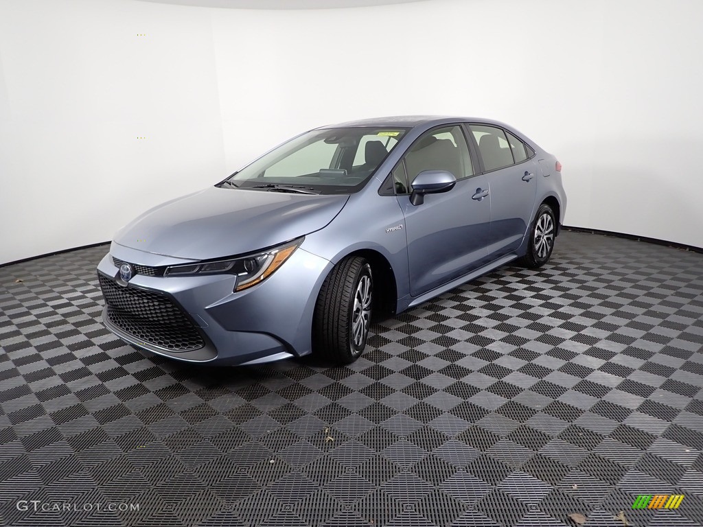 2021 Corolla Hybrid LE - Celestite Gray Metallic / Black photo #5
