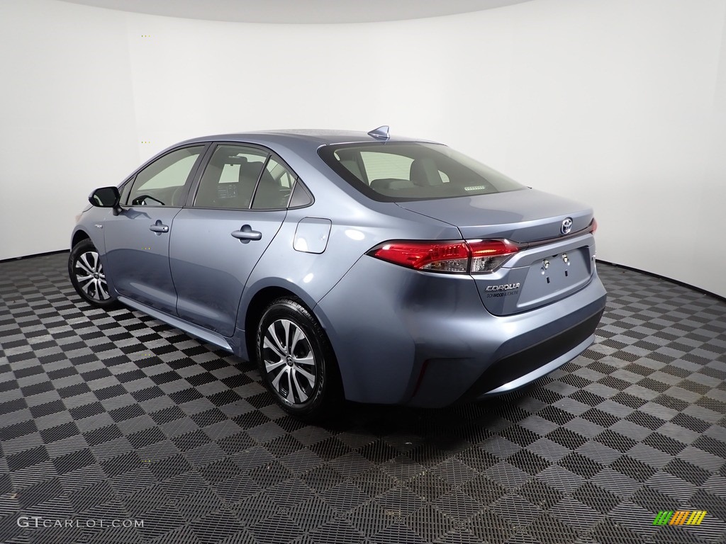 2021 Corolla Hybrid LE - Celestite Gray Metallic / Black photo #6