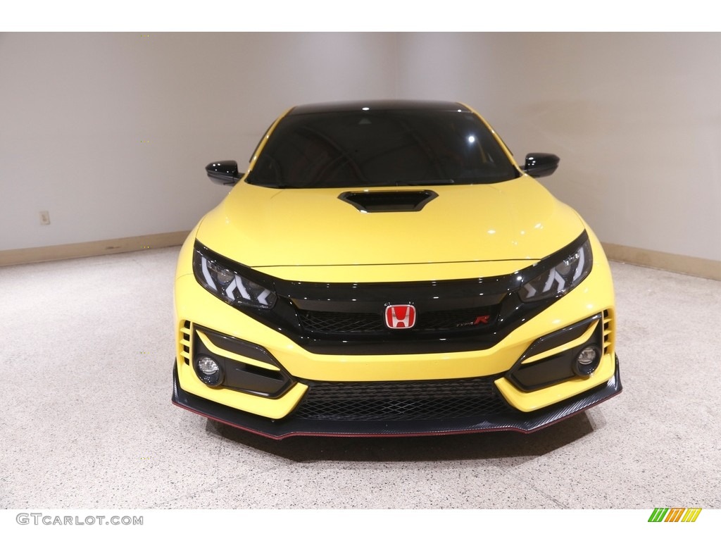 2021 Civic Type R Limited Edition - Limited Edition Phoenix Yellow / Black/Red photo #2