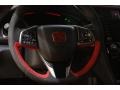 Black/Red 2021 Honda Civic Type R Limited Edition Steering Wheel