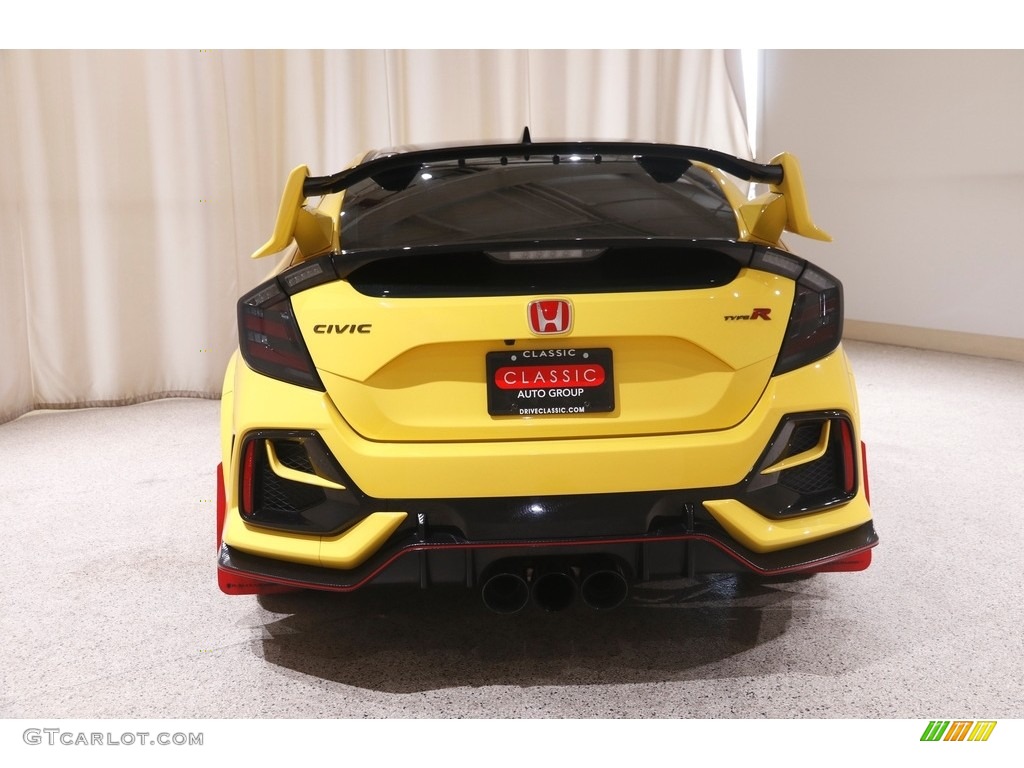 2021 Civic Type R Limited Edition - Limited Edition Phoenix Yellow / Black/Red photo #21