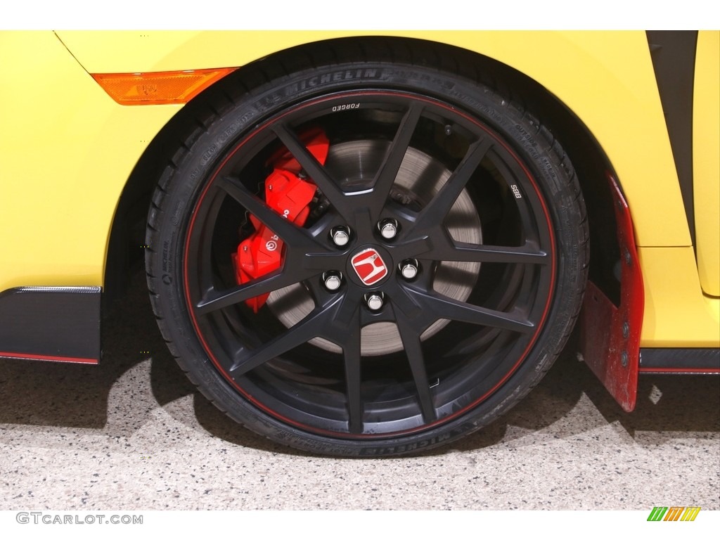 2021 Civic Type R Limited Edition - Limited Edition Phoenix Yellow / Black/Red photo #23