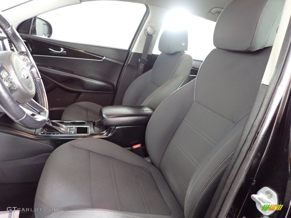 2017 Sorento LX V6 - Ebony Black / Black photo #12