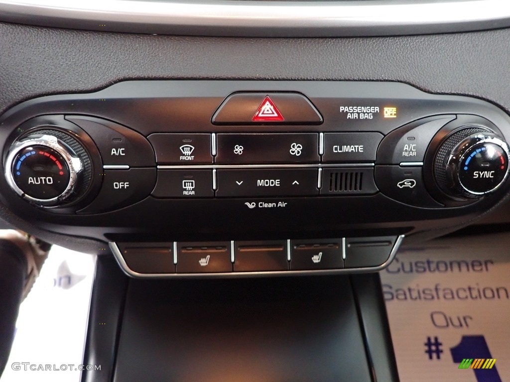 2017 Sorento LX V6 - Ebony Black / Black photo #16