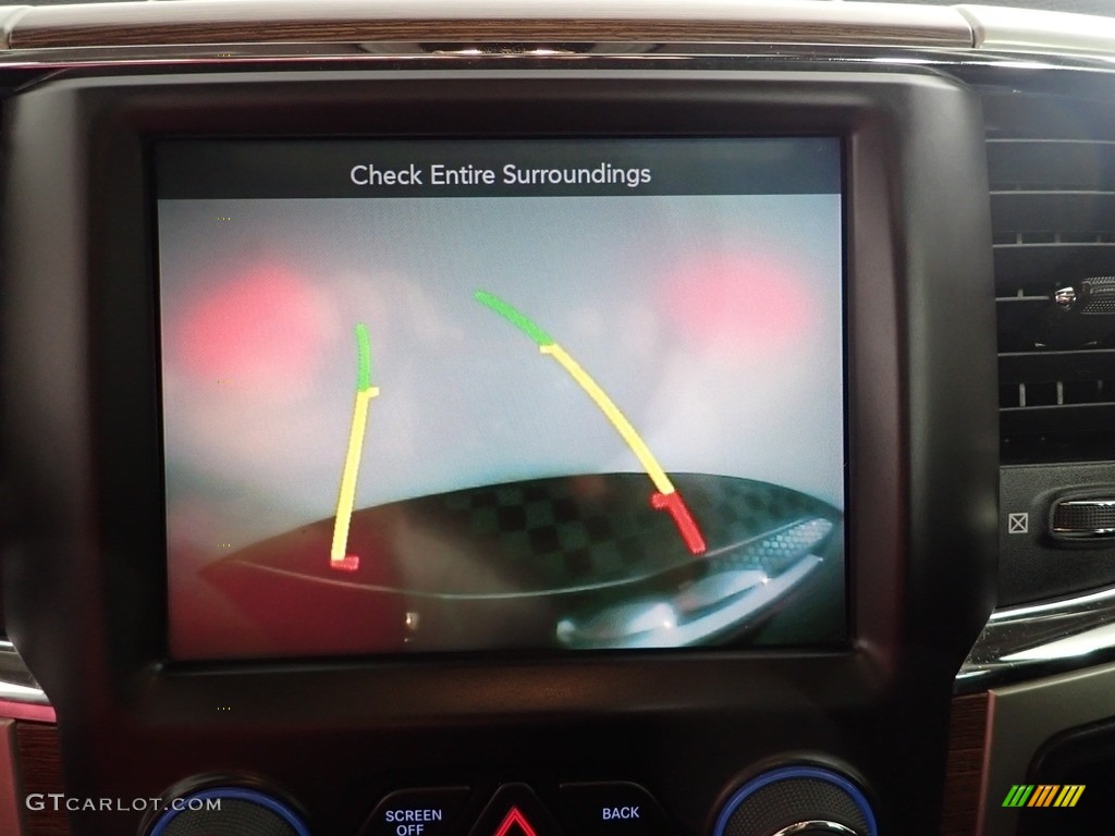 2015 1500 Laramie Crew Cab 4x4 - Black / Black photo #3