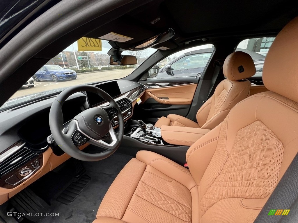 2023 5 Series 530i xDrive Sedan - Jet Black / Cognac photo #7