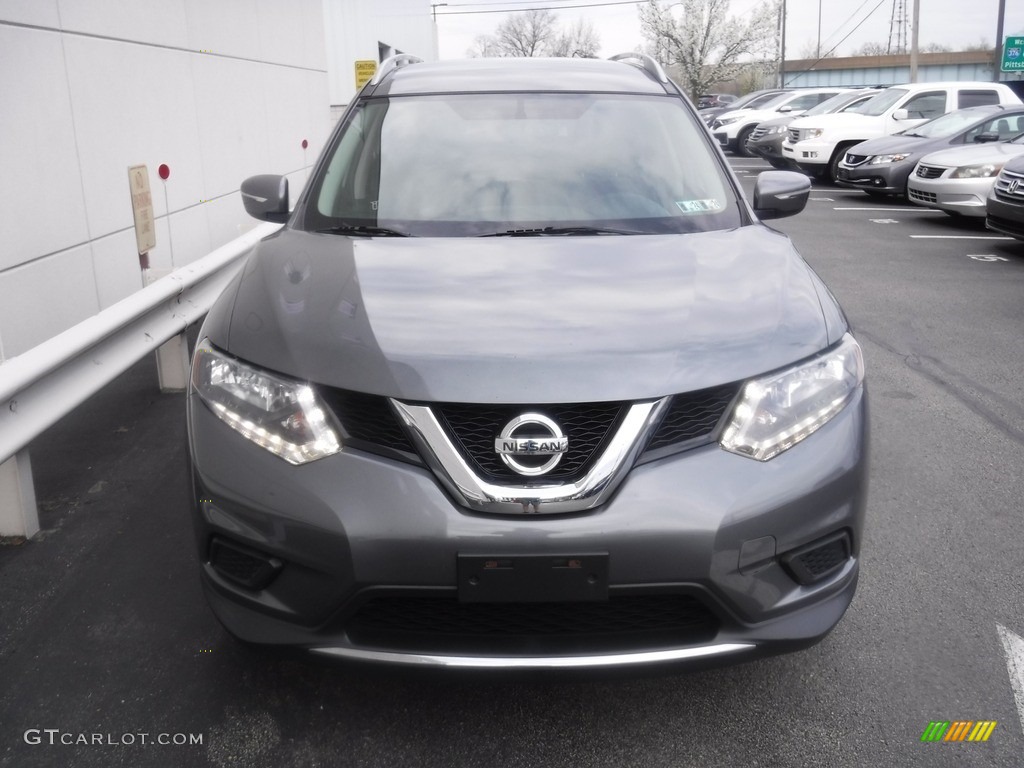 2015 Rogue SV AWD - Gun Metallic / Charcoal photo #2