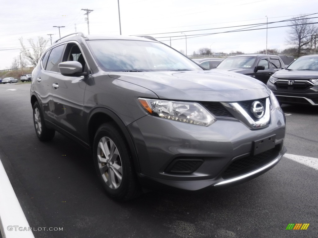 2015 Rogue SV AWD - Gun Metallic / Charcoal photo #3
