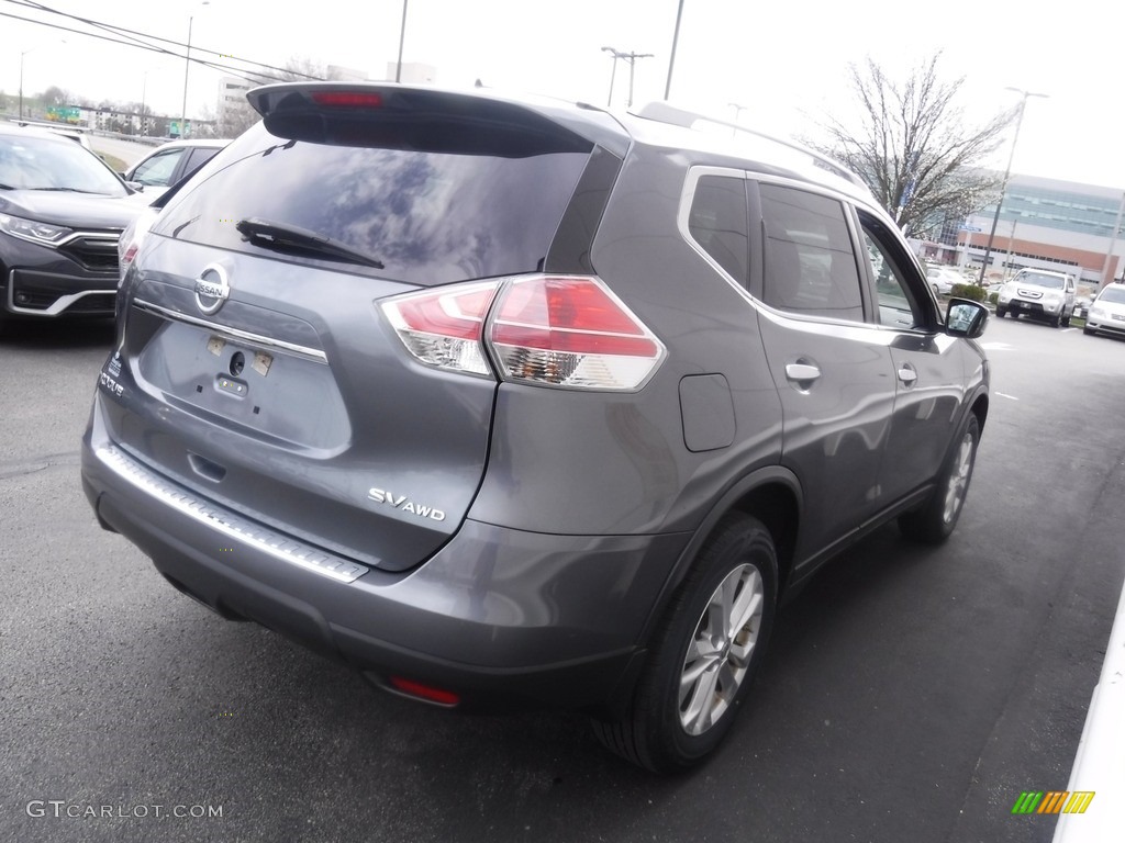 2015 Rogue SV AWD - Gun Metallic / Charcoal photo #4