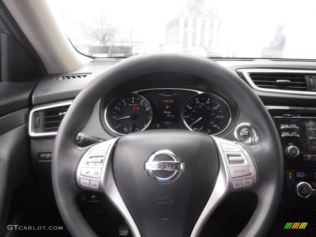 2015 Nissan Rogue SV AWD Steering Wheel Photos