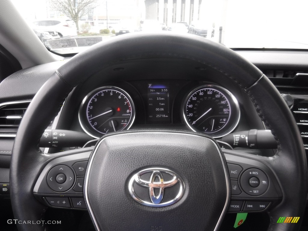 2019 Camry SE - Celestial Silver Metallic / Black photo #23