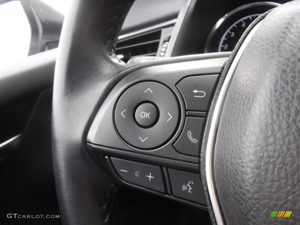 2019 Camry SE - Celestial Silver Metallic / Black photo #24