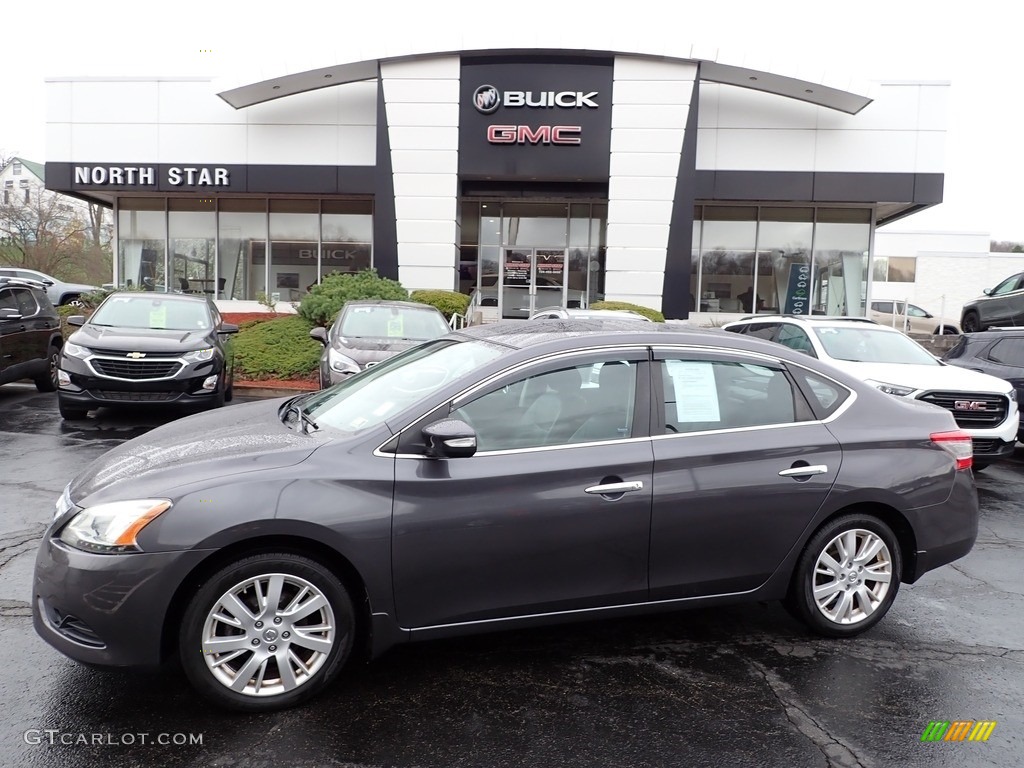 Amethyst Gray Nissan Sentra