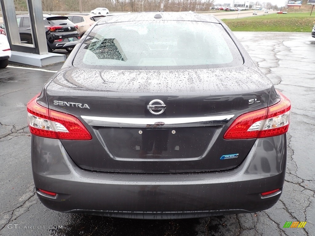 2013 Sentra SL - Amethyst Gray / Charcoal photo #5