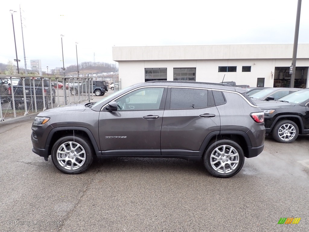 Granite Crystal Metallic 2023 Jeep Compass Latitude Lux 4x4 Exterior Photo #145896980