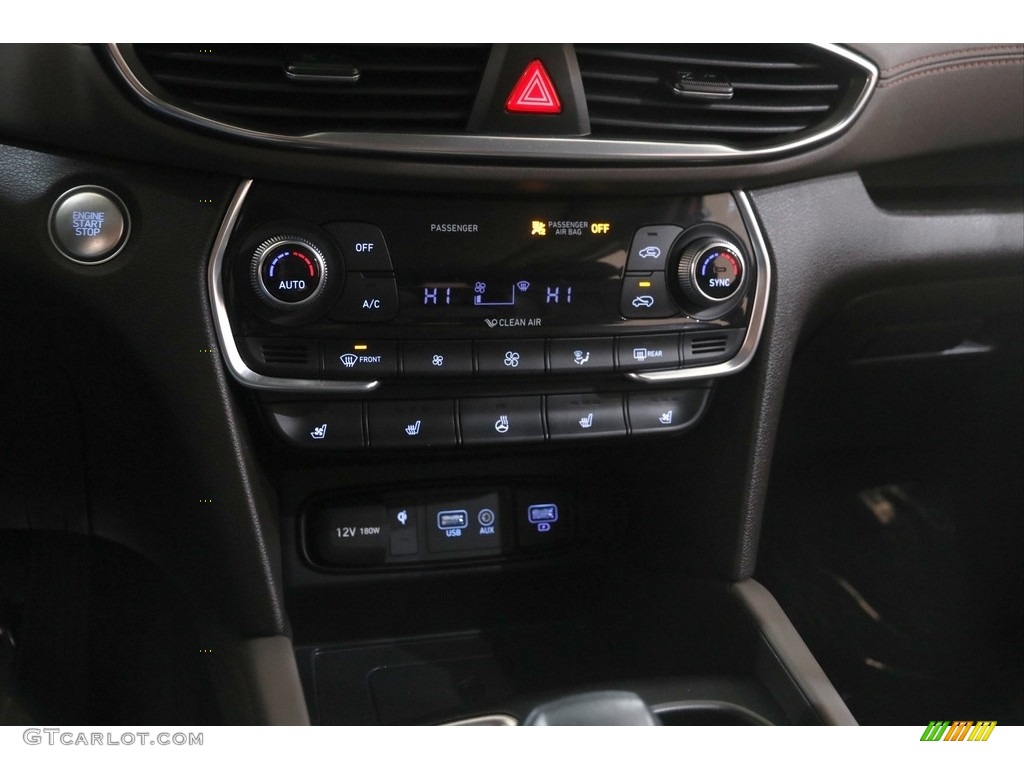 2020 Santa Fe Limited AWD - Lava Orange / Espresso/Gray photo #14