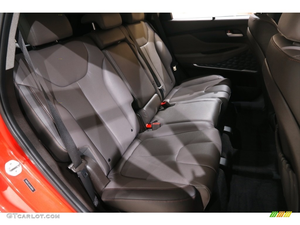 2020 Santa Fe Limited AWD - Lava Orange / Espresso/Gray photo #17