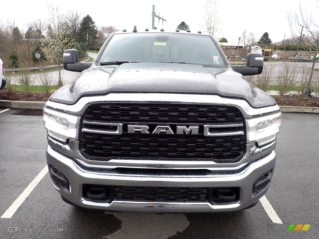 2023 3500 Big Horn Crew Cab 4x4 - Granite Crystal Metallic / Black photo #2
