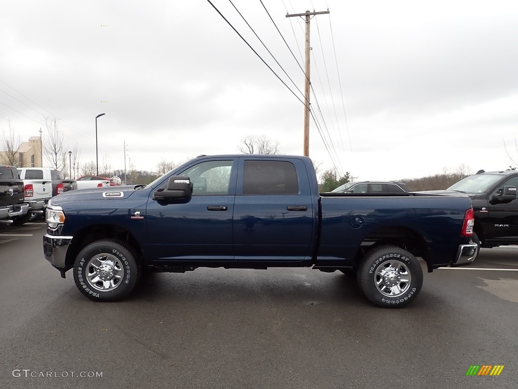 Patriot Blue Pearl 2023 Ram 2500 Tradesman Crew Cab 4x4 Exterior Photo #145897979