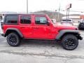 Firecracker Red - Wrangler Unlimited Willys 4XE Hybrid Photo No. 7