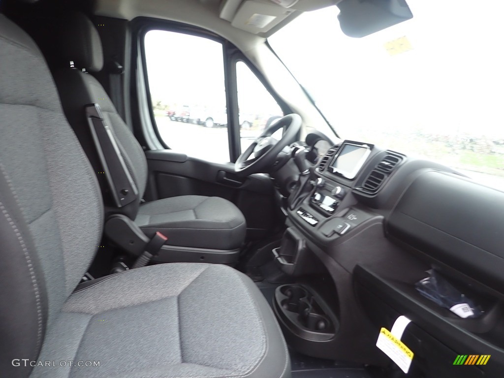 Black Interior 2023 Ram ProMaster 2500 High Roof Cargo Van Photo #145898621