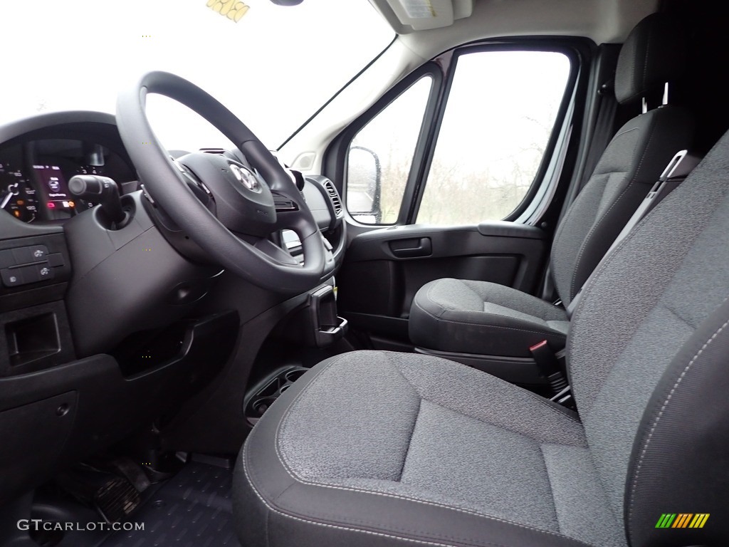 Black Interior 2023 Ram ProMaster 2500 High Roof Cargo Van Photo #145898744