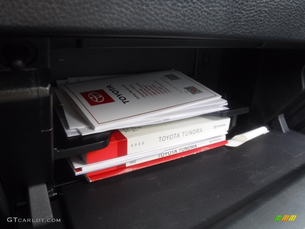 2022 Toyota Tundra TRD Off-Road Crew Cab 4x4 Books/Manuals Photo #145898933