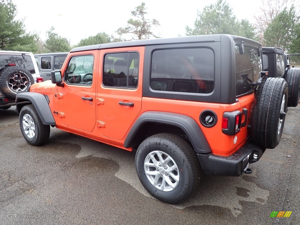 Punk'n Metallic 2023 Jeep Wrangler Unlimited Sport 4x4 Exterior Photo #145899062