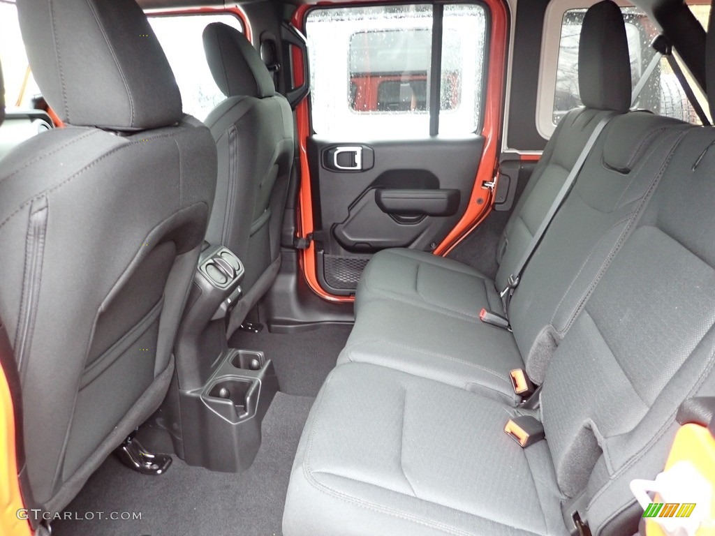 2023 Jeep Wrangler Unlimited Sport 4x4 Rear Seat Photo #145899152