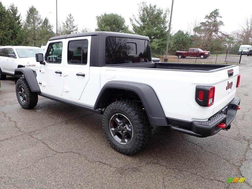 2023 Gladiator Rubicon 4x4 - Bright White / Black photo #3