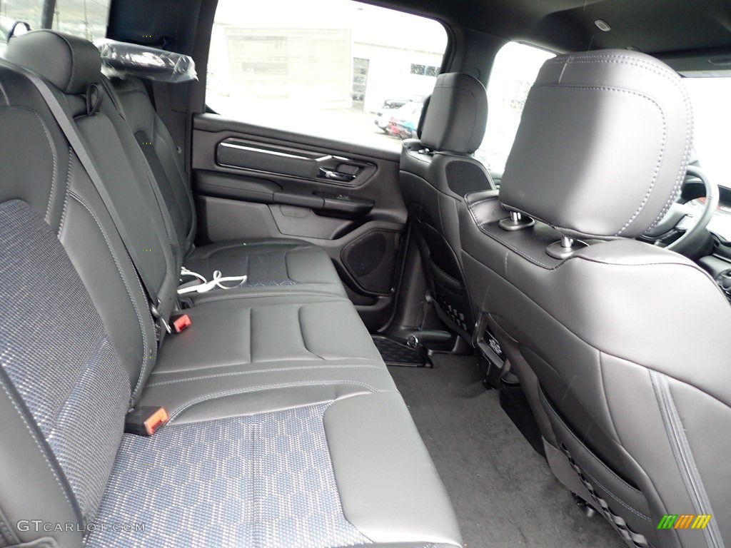 Black Interior 2023 Ram 1500 Big Horn Built To Serve Edition Crew Cab 4x4 Photo #145899548