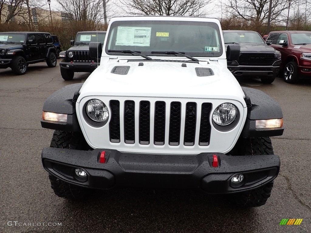 2023 Gladiator Rubicon 4x4 - Bright White / Black photo #8
