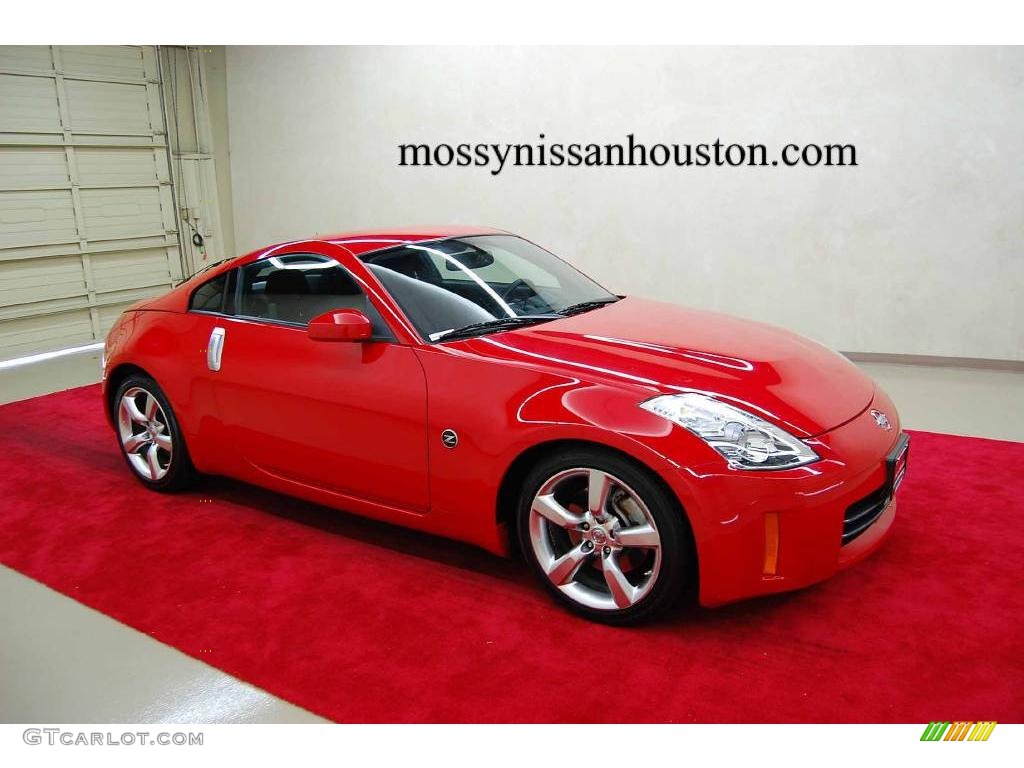 Nissan 350z red paint code #2