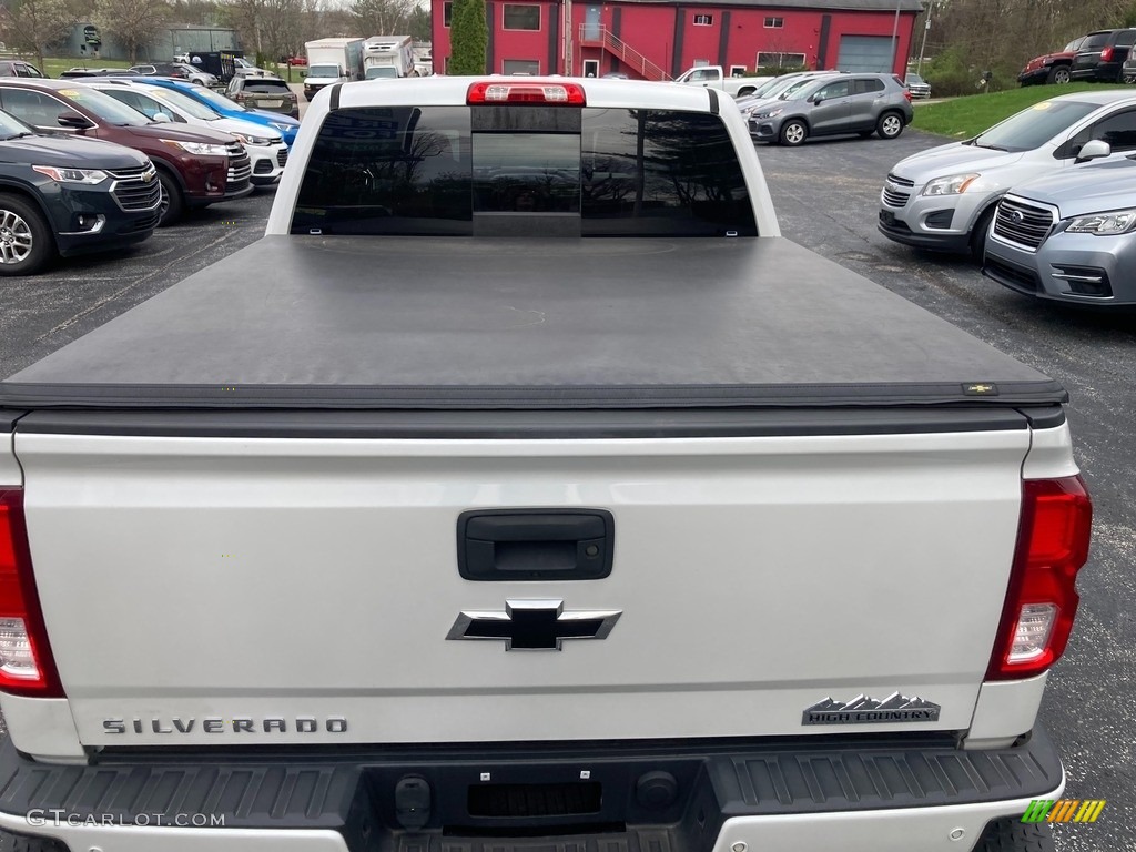 2017 Silverado 1500 High Country Crew Cab 4x4 - Iridescent Pearl Tricoat / High Country Saddle photo #5