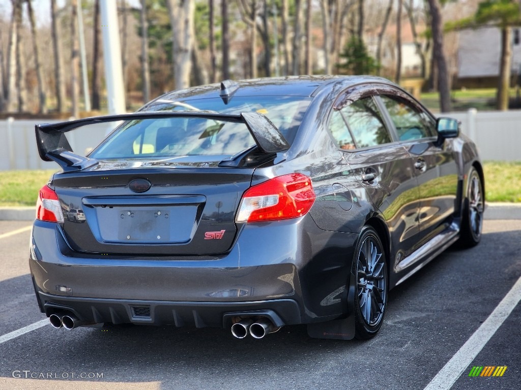 2017 WRX STI - Dark Gray Metallic / Carbon Black photo #5