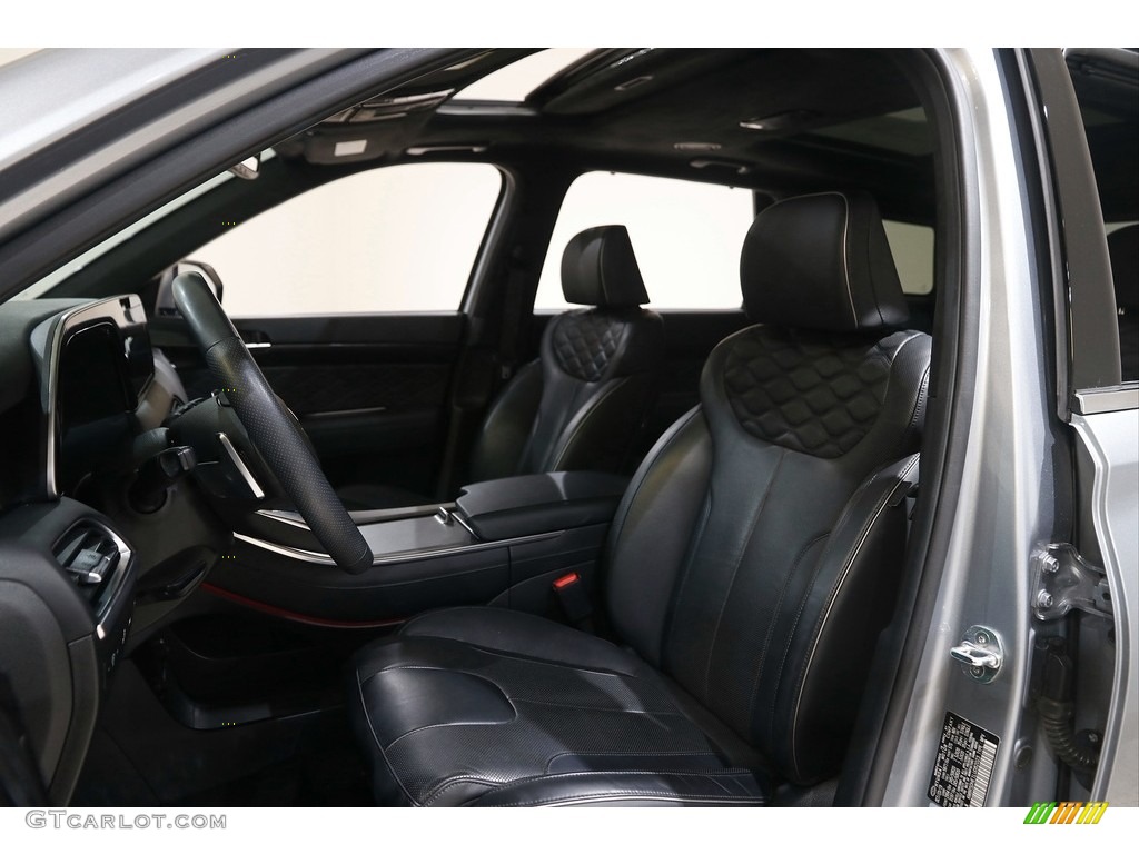 2020 Palisade Limited AWD - Lagoon Silver / Black photo #5