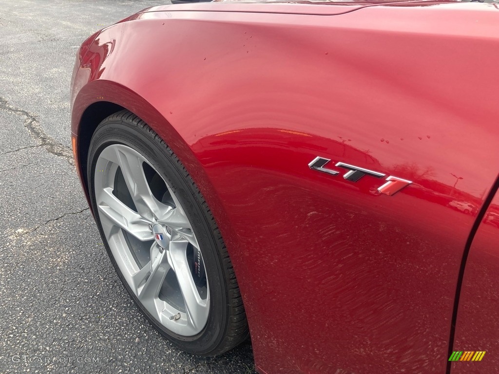 2021 Camaro LT1 Coupe - Red Hot / Jet Black photo #8