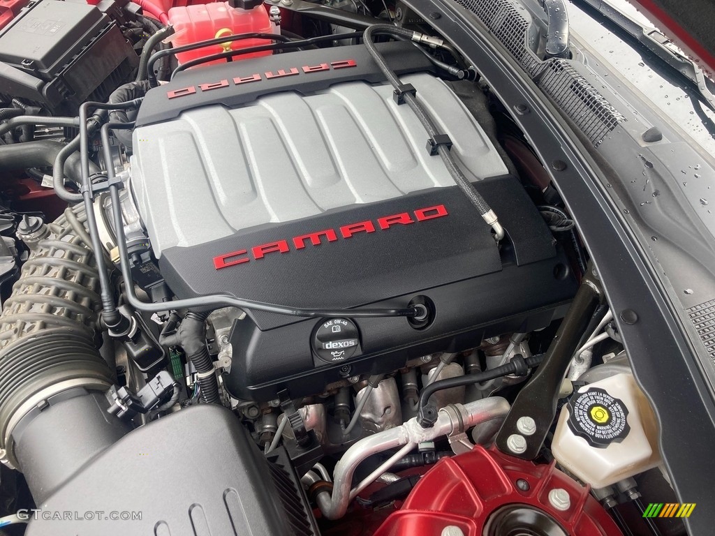 2021 Camaro LT1 Coupe - Red Hot / Jet Black photo #10