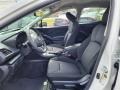 2023 Subaru Impreza Black Interior Front Seat Photo